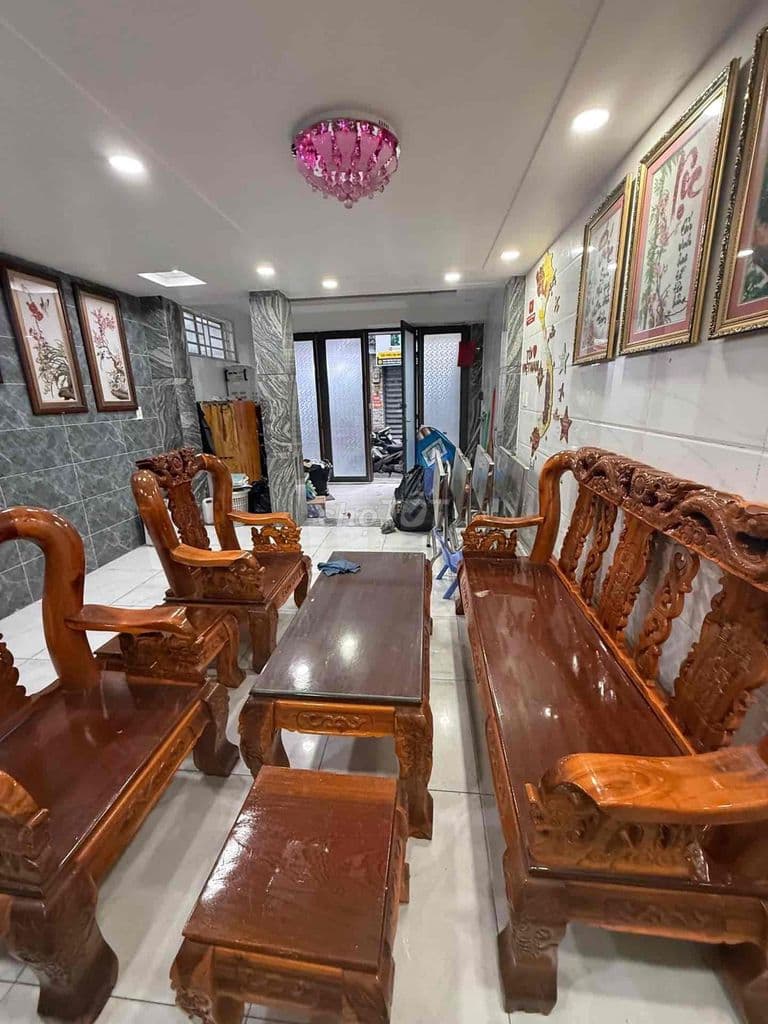nhà ngay chợ phạm văn bạch 64 m² 4 tầng 6 tỷ hẻm ki h doanh - Ảnh 2