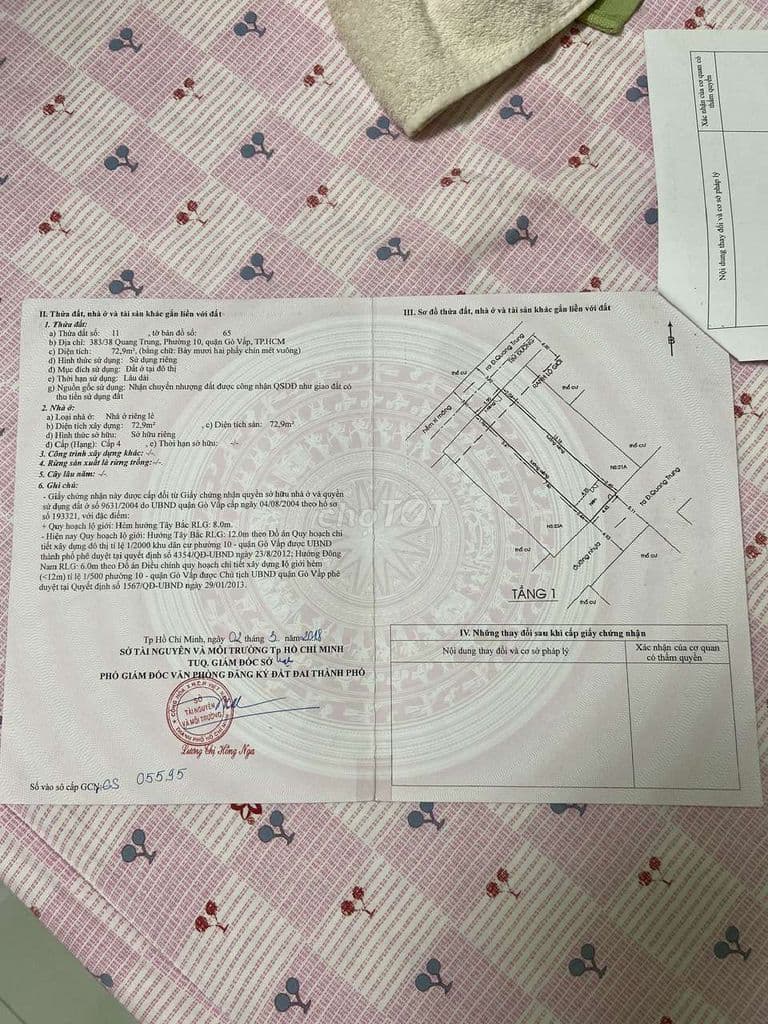 Cần bán nhà cấp 4 chính chủ bán 2 mặt tiền