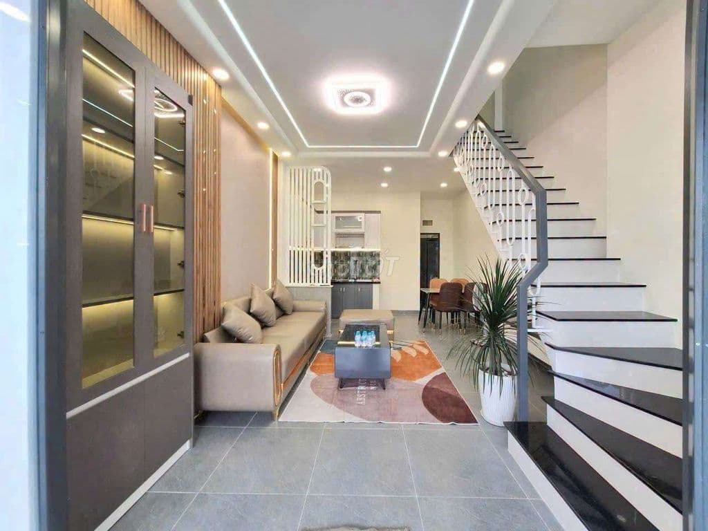 Bán nhà 2 Tầng, 4x19, chỉ 4.55 tỷ, mặt kênh đường TX24, P.Thạnh Xuân - Ảnh 3