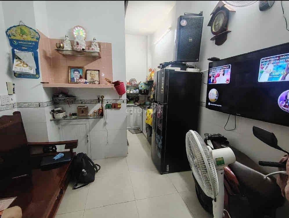 🆘Bán nhà gần cầu Chà Và-hẻm 3gác thông-4tầng BTCT-SHR ko QH-2,6tỷ TL