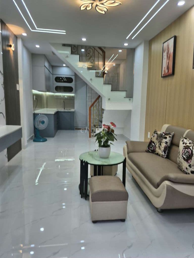 NHÀ PHÚ THỌ HÒA -TÂN PHÚ - KQH HẺM BA GÁC THÔNG LÊ THÚC HOẠCH - 25M2 - Ảnh 3