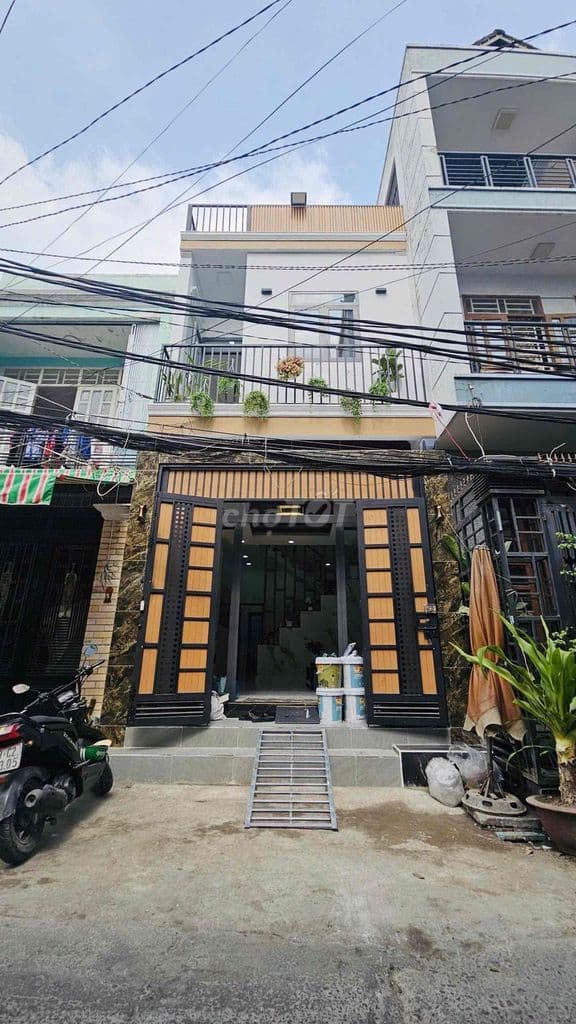 Nhà MT hẻm xe hơi 6m chuẩn