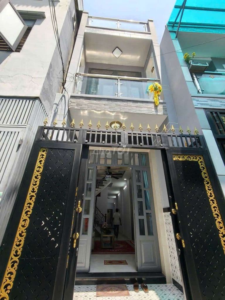 Bán nhà Chợ Nhị Thiên Đường- Bùi M Trực,p5,Q8 3x25 1 lầu 3 phòng