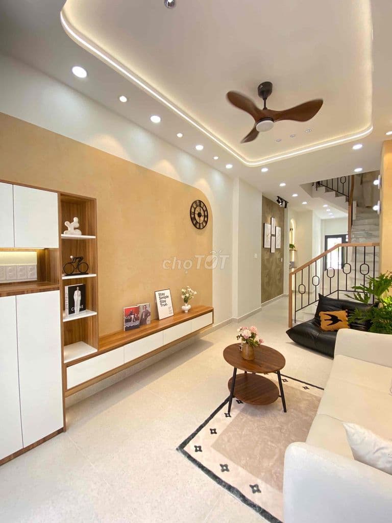 NHÀ ĐẸP 4 TẦNG – FULL NỘI THẤT – 5PN – NGAY TRUNG TÂM PHÚ NHUẬN – CHỈ - Ảnh 2