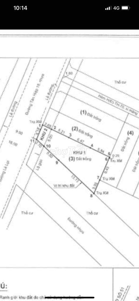 Vị Trí Đẹp - Giá Tốt 150m2 Đất MT Tân Hiệp 18 Ngay Song Hành + Lê Lợi - Ảnh 2