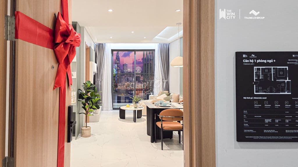 CĂN 1PN+ THE WIN CITY VIEW TRƯỜNG HỌC VÀ HỒ BƠI THANH TOÁN TRƯỚC 150TR - Ảnh 2