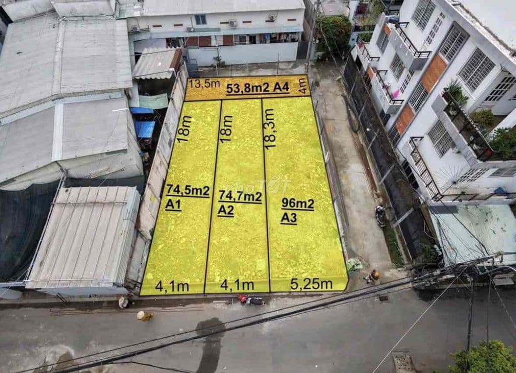 🏡LINH ĐÔNG cũ - HIỆP BÌNH- LÔ ĐẤT 75m2- MẶT TIỀN ĐƯỜNG 18- XÂY 6 TẦNG - Ảnh 3