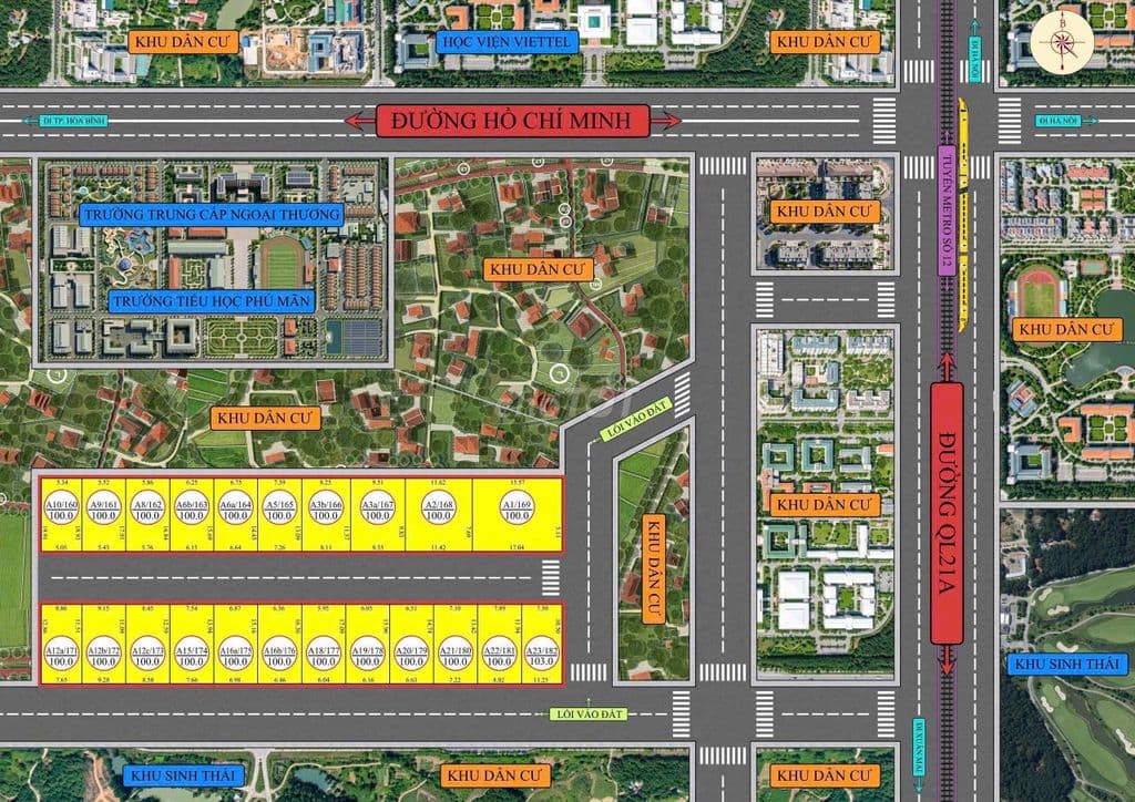 ĐẤT F0 HÒA LẠC, FULL THỔ CƯ TUYẾN METRO HÀ NỘI, 100M2, GIÁ 2,82 TỶ - Ảnh 2