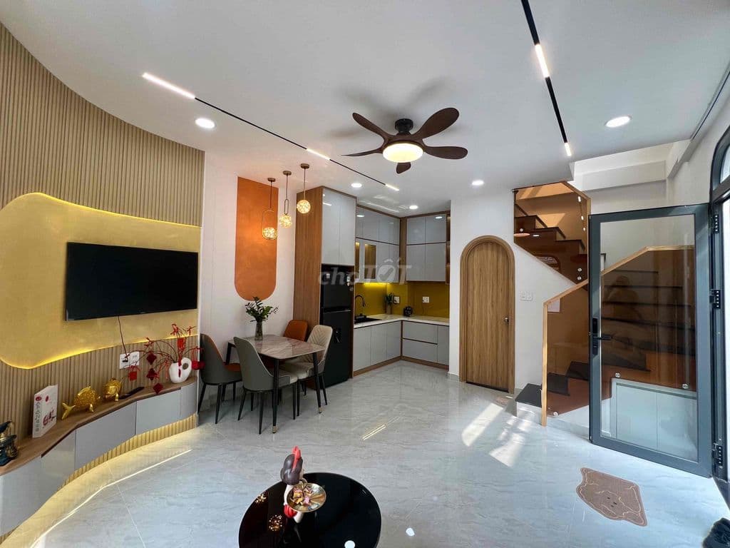 Nhỉnh 4 Tỷ - Bán nhà Chu Văn An Bình Thạnh DT 25m2 (DT sàn 50m2) 2 tần - Ảnh 2