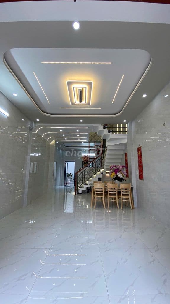 Nhà hẻm xe tải 51m2, (4.3x12)m 4NVS - 6PN, Cách Aeon Bình Tân 5p - Ảnh 3