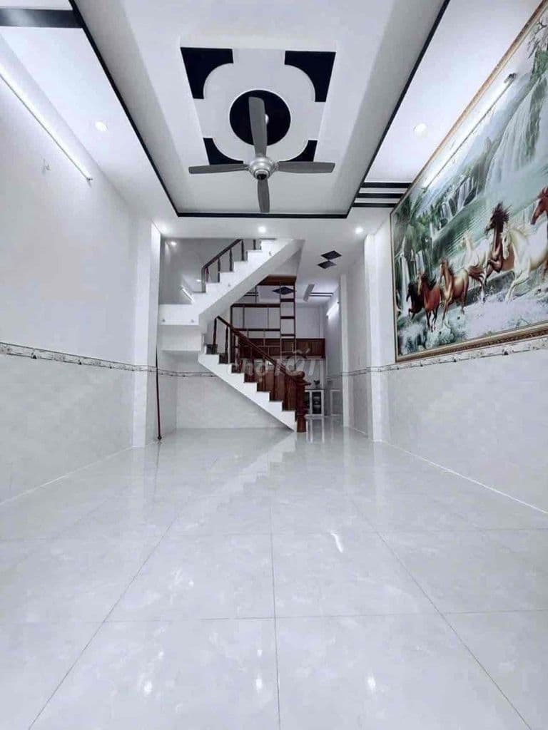 nhà gần ngã tư ga Q12 1 lầu hẻm xe hơi chính chủ - Ảnh 2