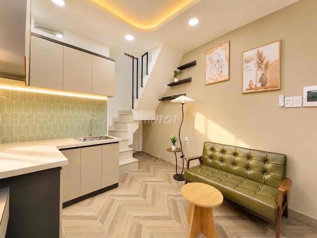 NHÀ MỚI ĐẸP FULL NỘI THẤT DTSD 40 m² - P12 BÌNH THẠNH - GIá 2,53 tỷ. - Ảnh 2
