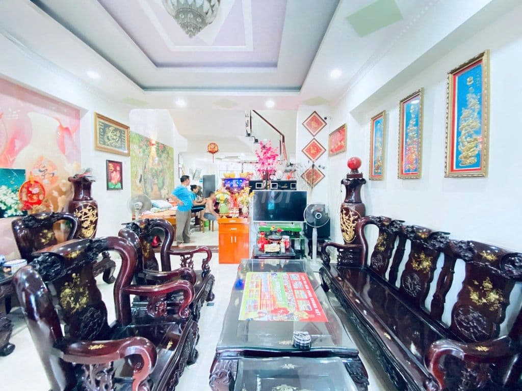 🔥 GẦN GA METRO - BÁN NHÀ 4 TẦNG KDC HIM LAM TRƯỜNG THỌ_NGANG 5M - Ảnh 2