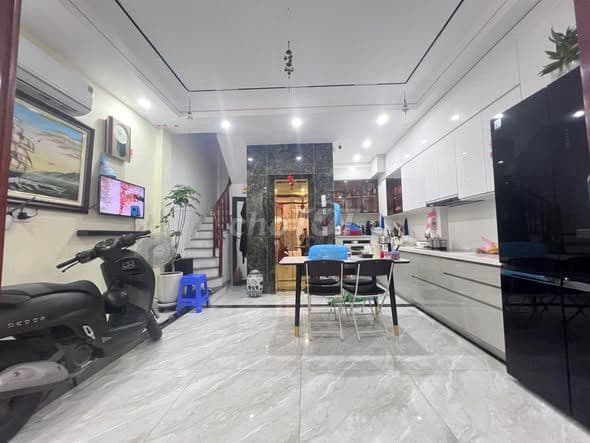 Nhà đẹp 6 tầng thang máy Hồng Tiến Long Biên gần cầu Chương Dương