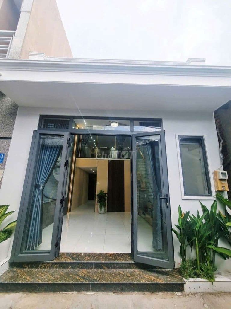 4,2 TỶ - NHÀ ĐẸP, HẺM OTO PHAN VĂN HỚN, Q.12 - 45M2 - 2 TẦNG