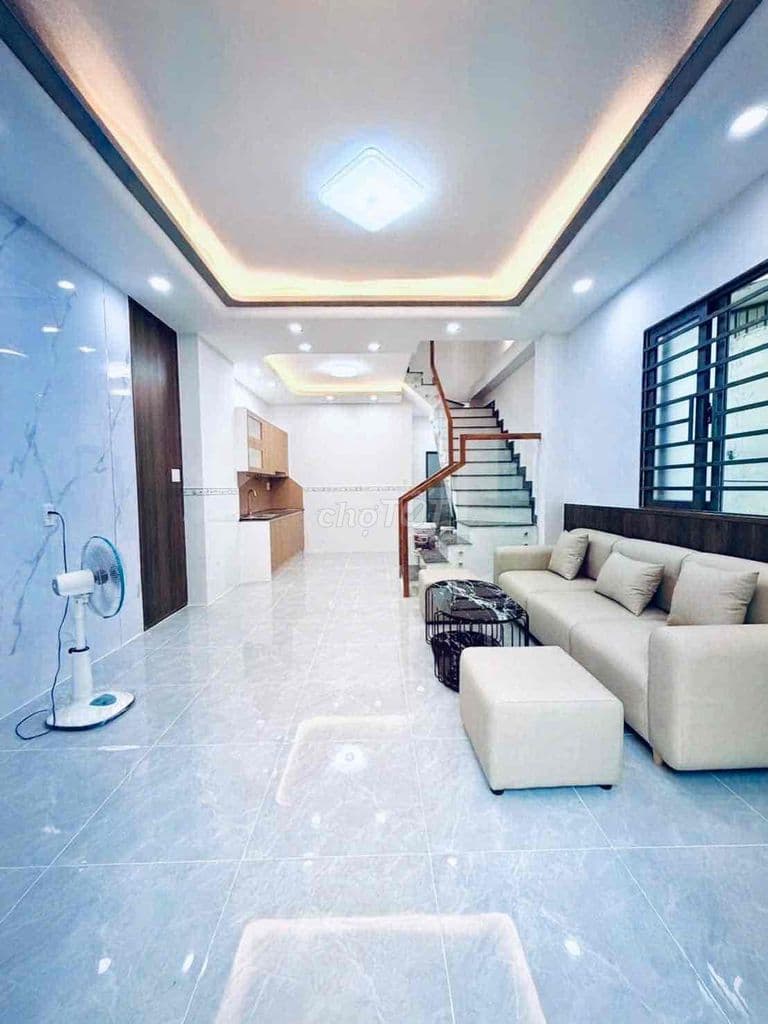 NHÀ MỚI CÁCH BÀ HOM Q6 750M - HẺM Ô TÔ TỚI NHÀ - 48M2 - 3PN - GIÁ NHỈN
