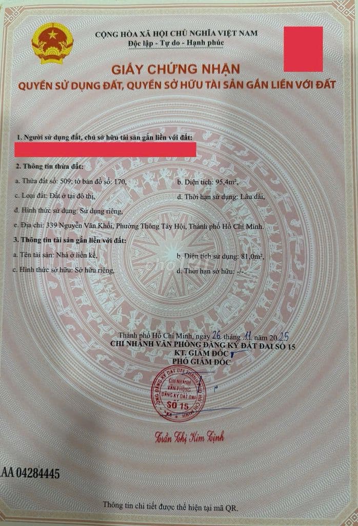 Mặt tiền 339 Cây Trâm, 4.6x21m, số nhà đẹp, P8, Gò Vấp, TPHCM - Ảnh 2