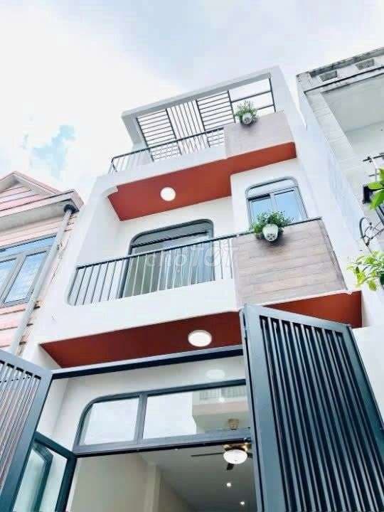 Bán nhà mới, 4pn p.Tân thới hiệp, shr, sát Mặt tiền Dương Thị Mười
