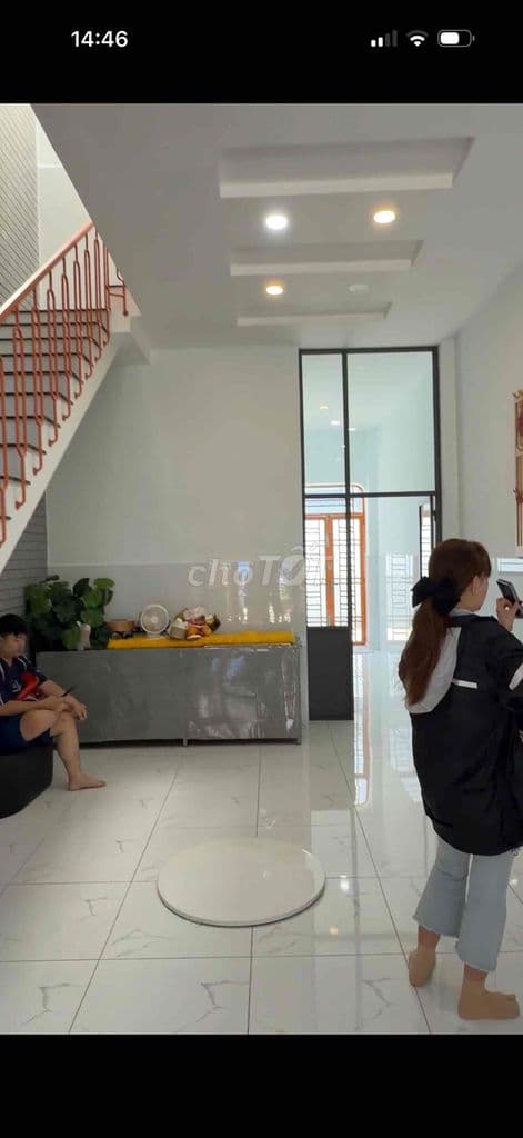 Nhà 2 MT trước sau Bình Phú 1(dt: 4*14m, 1 lầu), Quận 6, chỉ 8.5 tỷ TL - Ảnh 2