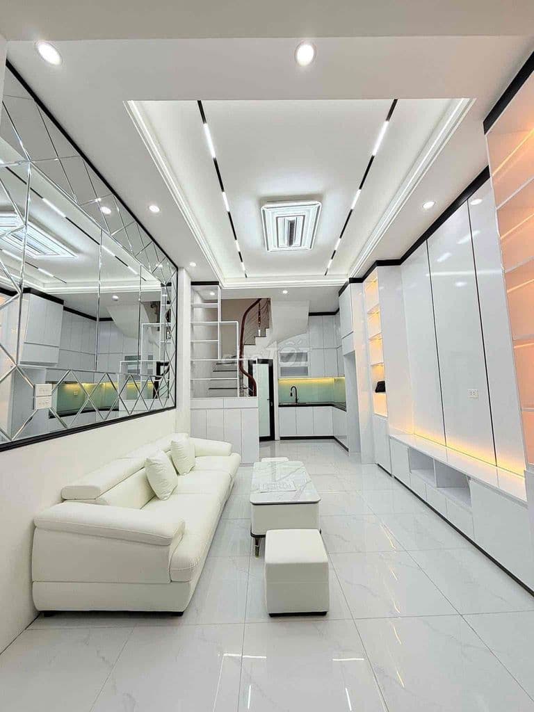 Gần phố Thịnh Liệt nhà đẹp dân xây 2 thoáng trước sau 35m x5T giá 6.25