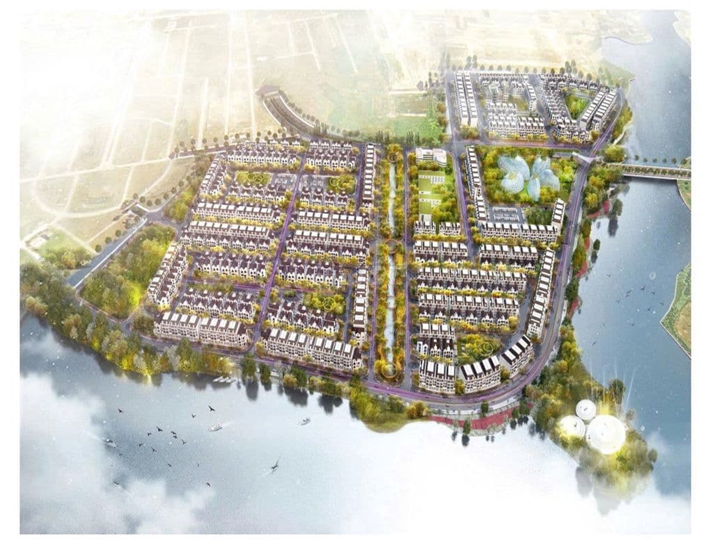 Chỉ 1.8 tỷ sở hữu căn LK 102m2 dự án xanh Pearl Rivera Mê Linh, sổ đỏ