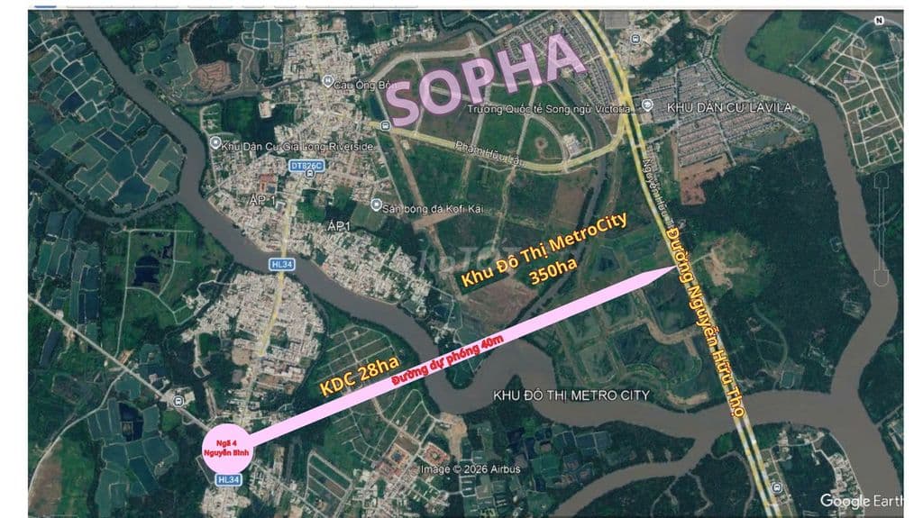 Bán Đất KDC 28ha Liền kề GS Metro 350ha - Tiềm năng đầu tư sinh lời - Ảnh 2