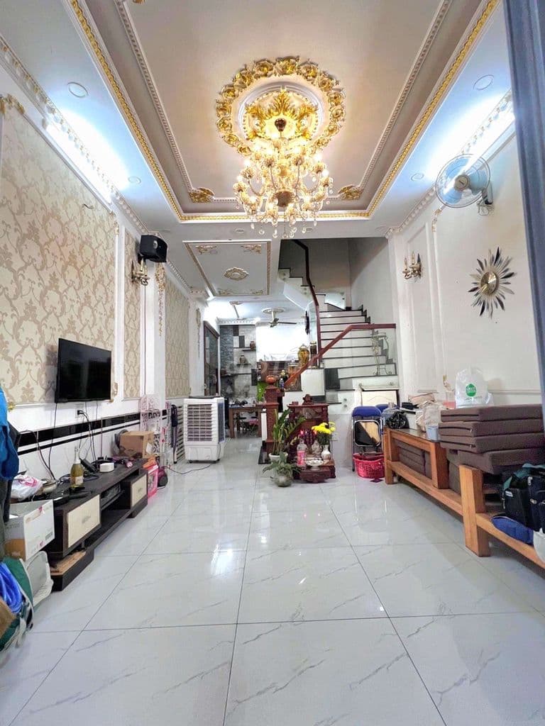 SIÊU PHẨM NHÀ 3 TẦNG TÂN CỔ ĐIỂN – XE HƠI – 300M RA PHẠM VĂN ĐỒNG - Ảnh 2