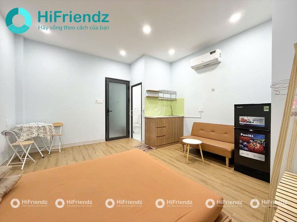 STUDIO - Full NT - giáp Quận 10 - Nhà mới