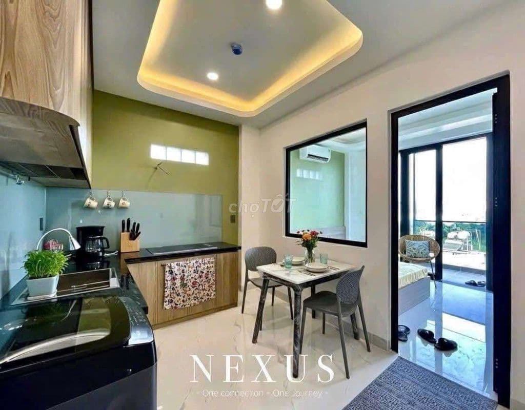 100% STUDIO BANCONG NEW SÁT PHÚ MỸ HƯNG - KHU LOTTE MÁY GIẶT RIÊNG