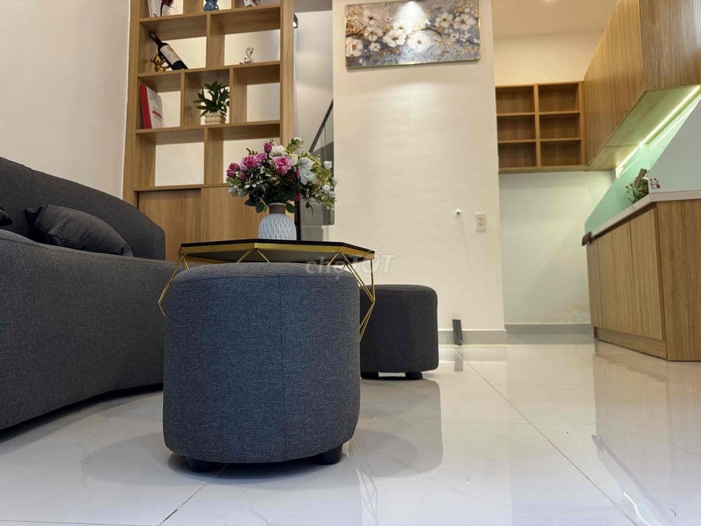 🏡 HẺM 3 GÁC – CÁCH 10M RA HẺM XE TẢI CHU VĂN AN – NHÀ ĐẸP 2 TẦNG – CHỈ - Ảnh 3