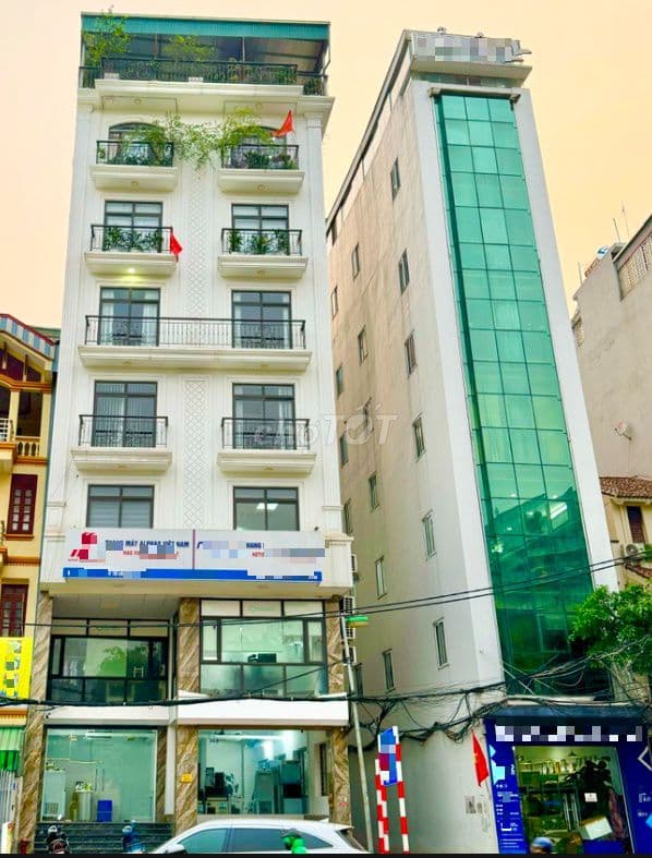 Nhà Lô góc Trần Vĩ_Ô tô vỉa hè rộng_73m2 6T Thang máy_KD Đỉnh_Ở Sướng