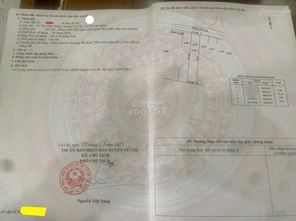 ngân hàng thanh lý đất 155m2 , giá 1 tỷ ở đường nguyễn thị lắng , SHR - Ảnh 3