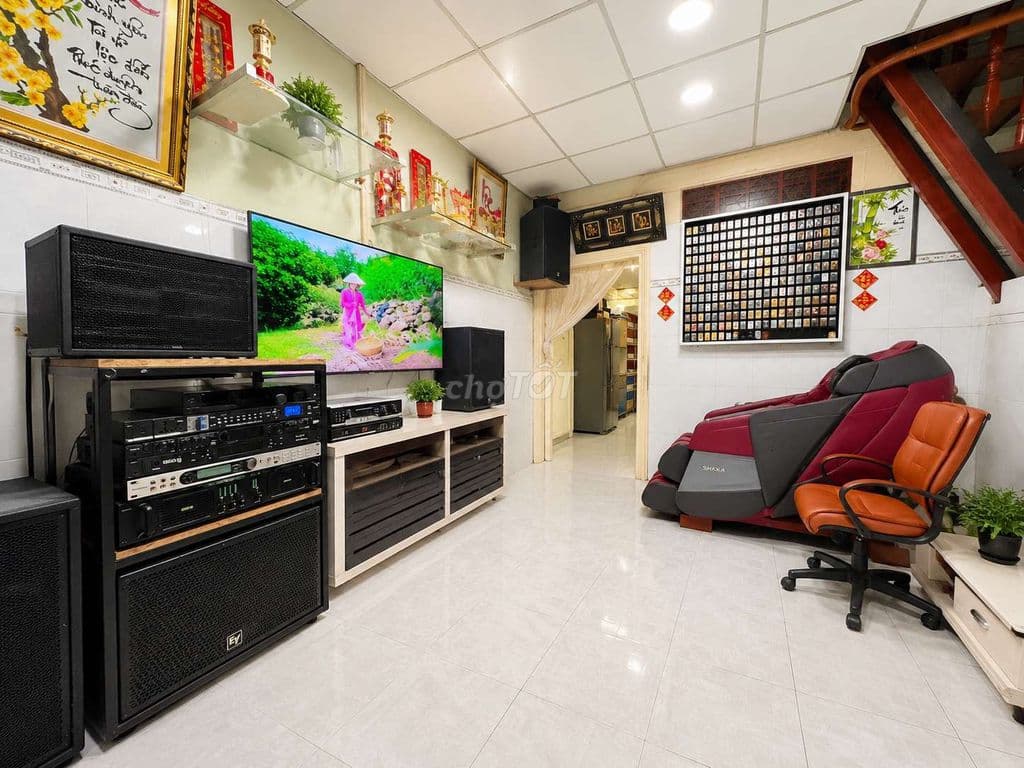 40m2,3 tầng,Ngay thị nghè, Vuông A4,SHR, hoàn công đầy đủ,