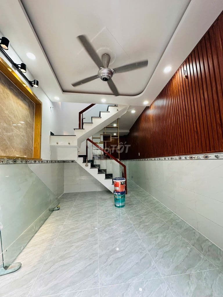 Nhà Lê Văn Khương 3,5x10 nở hậu chỉ 1ty389tr con bớt mạnh - Ảnh 3