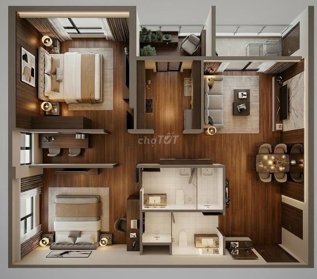 Bán 2N diện tích lớn nhất Vin Smart Tây Mỗ - căn góc 75m2 - 6,2 tỷ - Ảnh 3