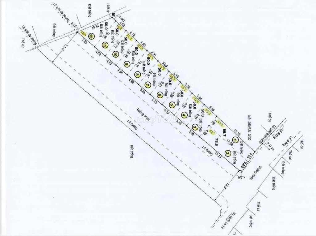 Đất T15 An Phú Đông Q12 – 50m2 – Sổ riêng – 3.3 tỷ