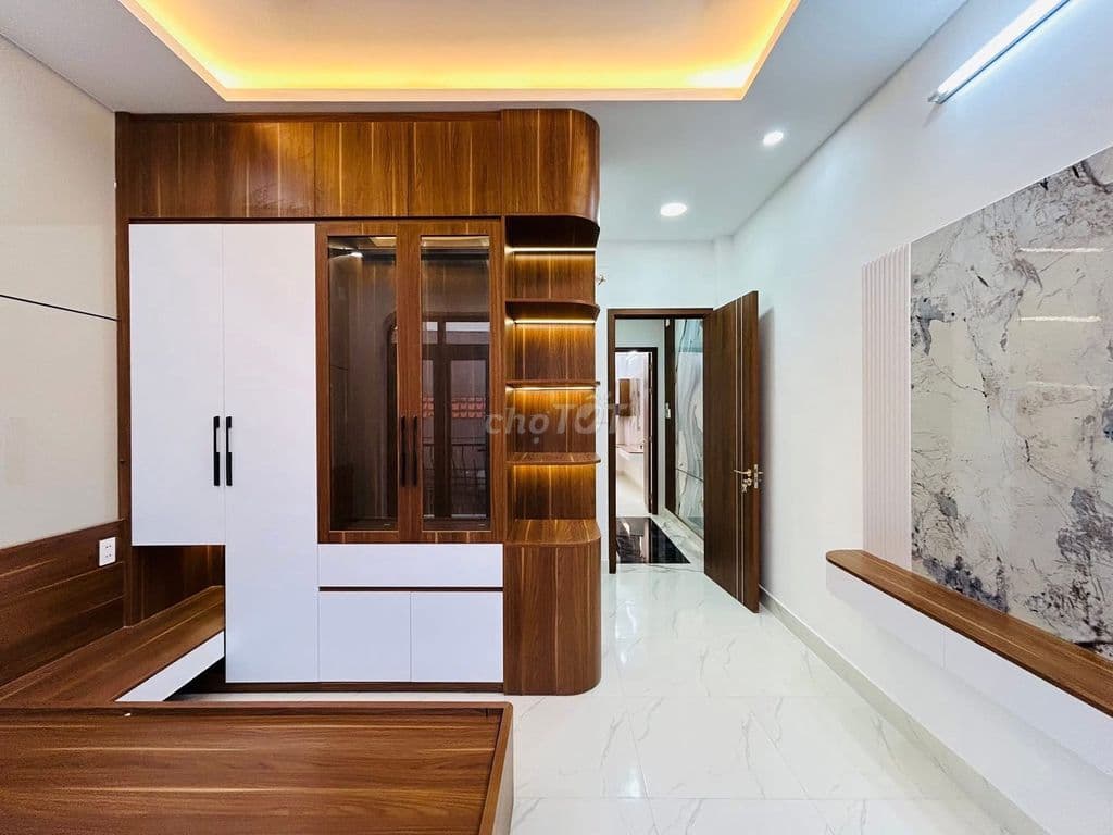 Nhà 4 lầu 4x15 cuối Tân Kỳ Tân Quý - Ảnh 2