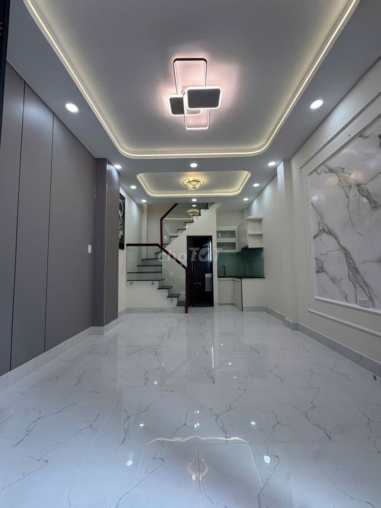 BÁN NHÀ CMT8 P.5 TÂN BÌNH HẺM 3M - 2 TẦNG - 24M2(3.5X7) - 4,5T TL - Ảnh 2