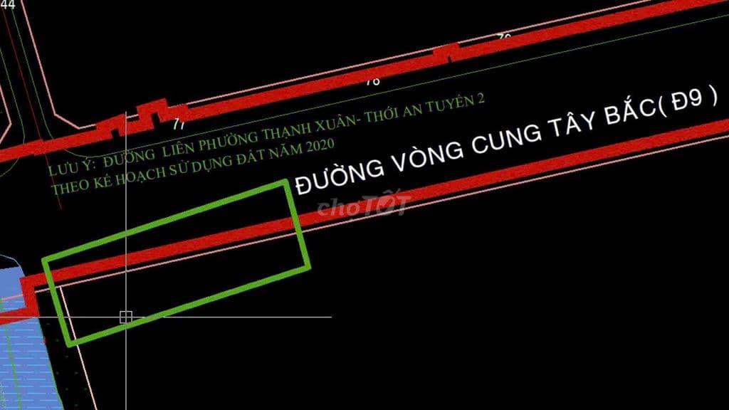 Đất MT Vòng Cung Tây Bắc, Giá Chốt cực Tốt. Đường 40m có 6 làn xe.Q 12