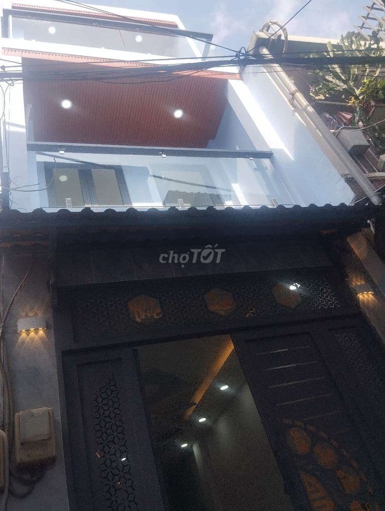 BÁN NHÀ NHỎ XINH TRƯỜNG TIỂU HỌC BÌNH LONG BÌNH TÂN 3TẦNG 24m² SHR