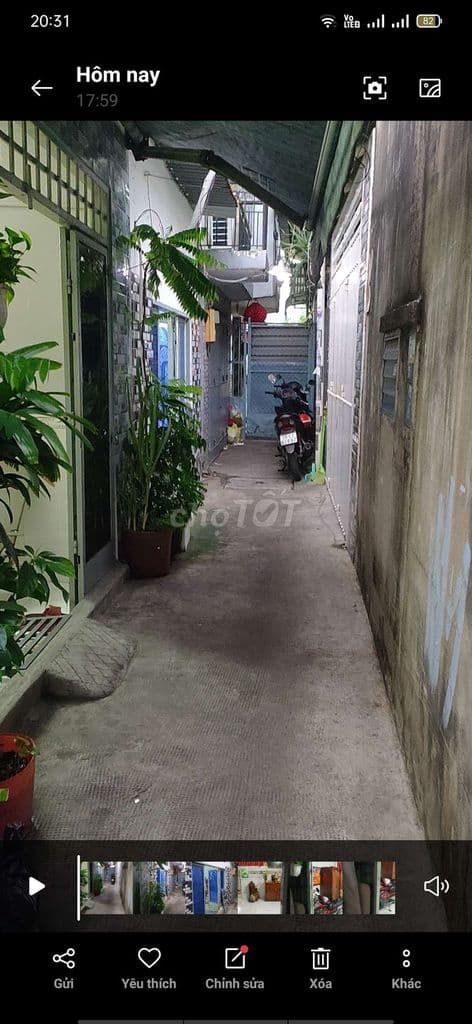 Cần tiền bán gấp Nhà Đôi (4x8)x2 xây trên đất có DT 8x8,đã có Sổ Hồng, - Ảnh 3