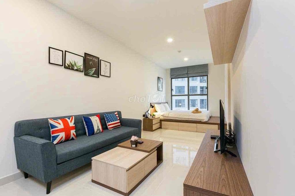 Căn hộ Saigon Royal studio rộng đầy đủ nội thất - Ảnh 3