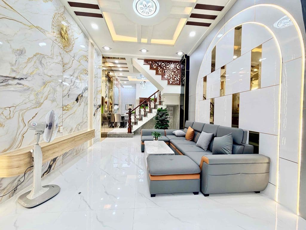 NHÀ MỚI HẺM XE HƠI 6M 3 TẦNG NHỈNH 5 ĐỒNG - Ảnh 3