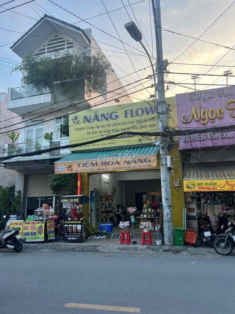 Bán nhà cấp 4 mặt tiền chợ Trần thi cờ , p. thới an ,Q12, dt :5+25 ,