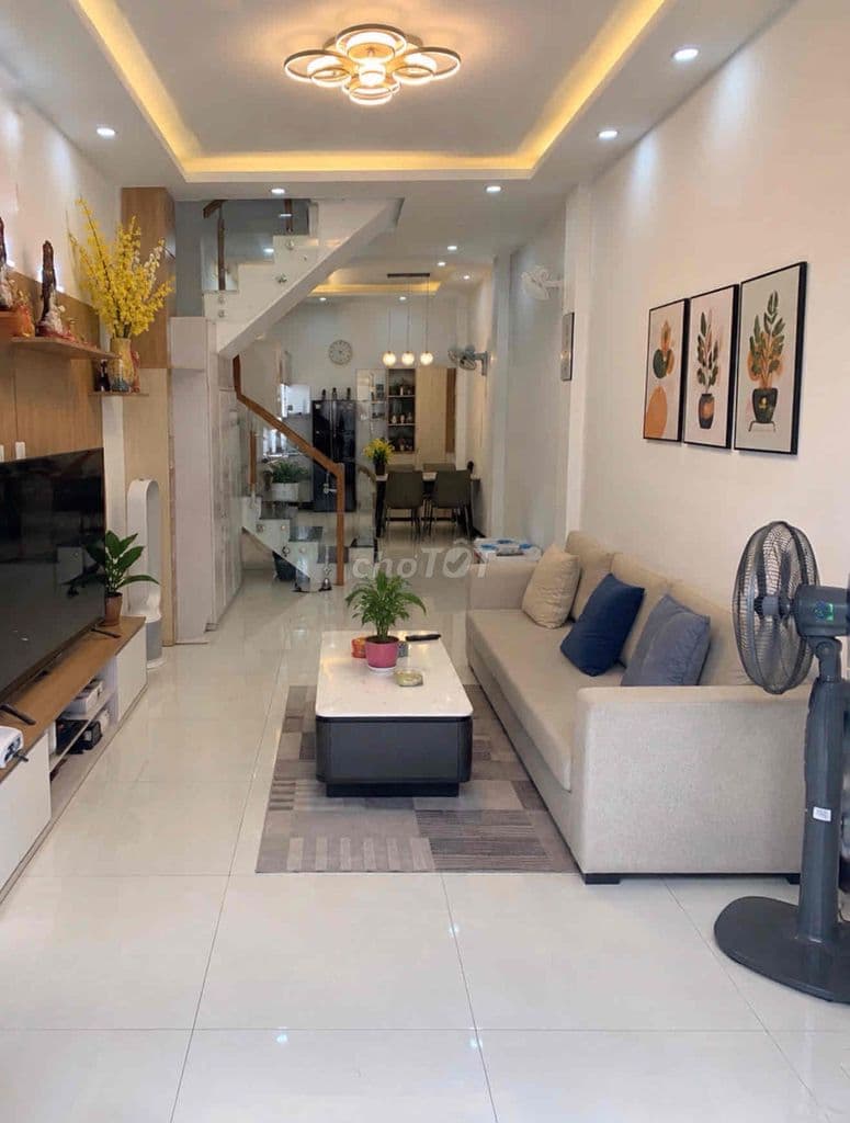 Lô góc, 4T mới xây, 100 Bình Thới, xe hơi vào nhà, 4x17m. 9.9 tỷ - Ảnh 2