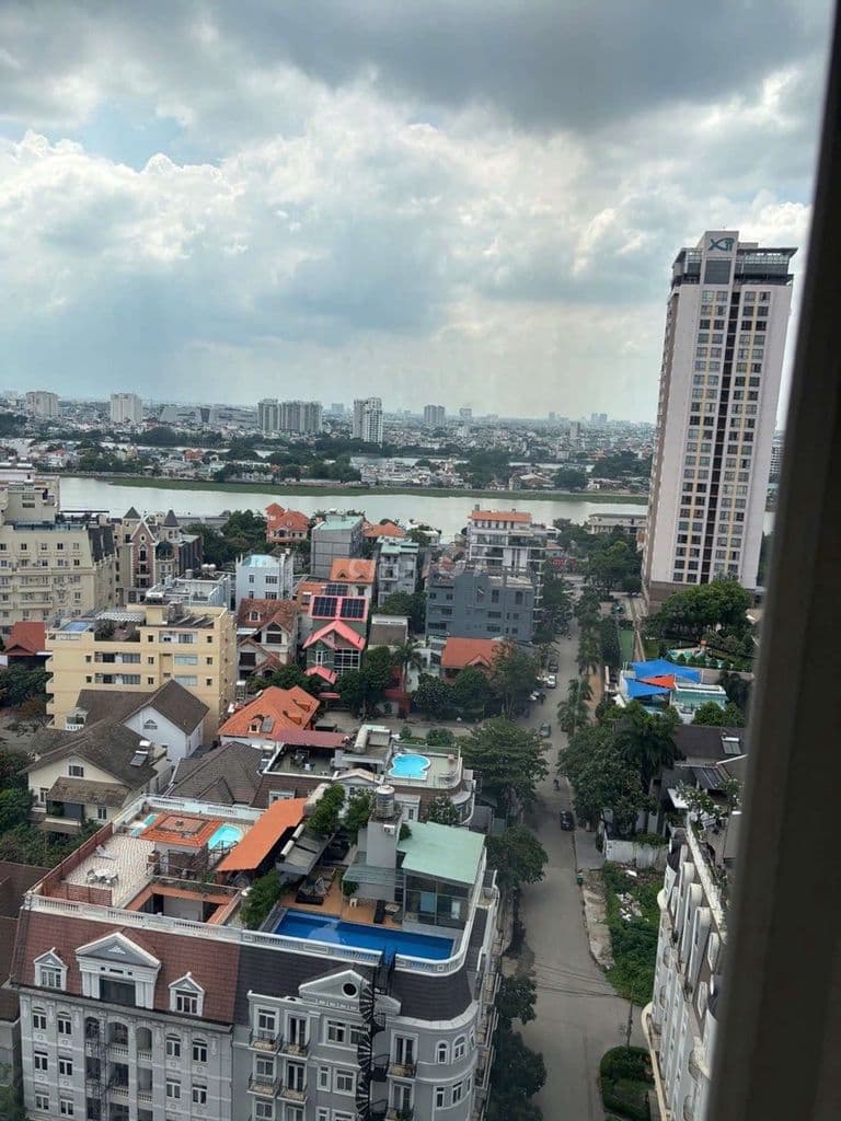 Căn hộ ngay Thảo Điền, 56.8m2, lô góc sáng thoáng, 2pn, 2wc