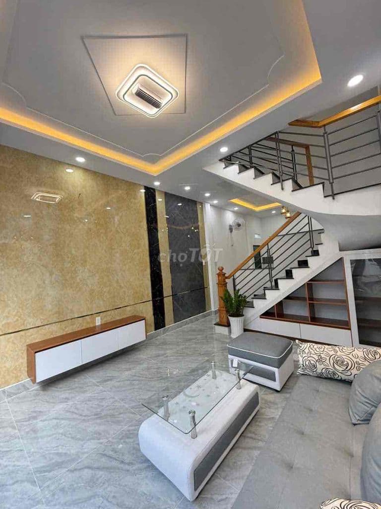 NHÀ PHỐ ĐÚC 1 LẦU 2 PHÒNG NGỦ 2 TOLET ĐƯỜNG HT 35. TÂN THỚI HIỆP - Ảnh 3
