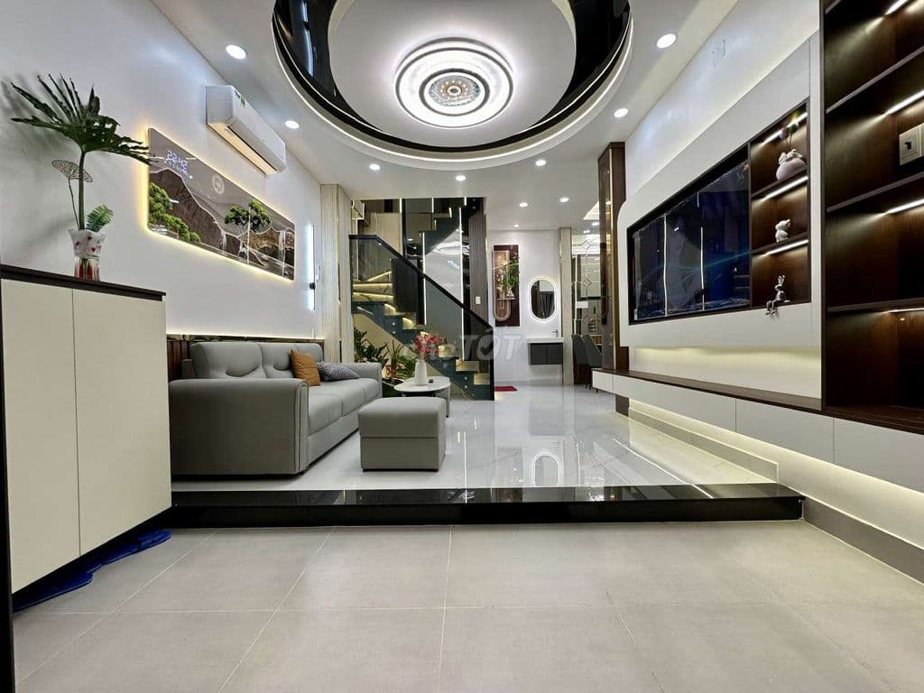 NHÀ ĐẸP LUNG LINH HẺM 749 HUỲNH TẤN PHÁT, QUẬN 7 - Ảnh 3