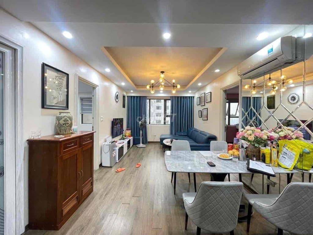 Chung cư CC Hoàng mai 72m² 2 Ngủ, 2WC, phòng khách, bếp rộng căn góc - Ảnh 2