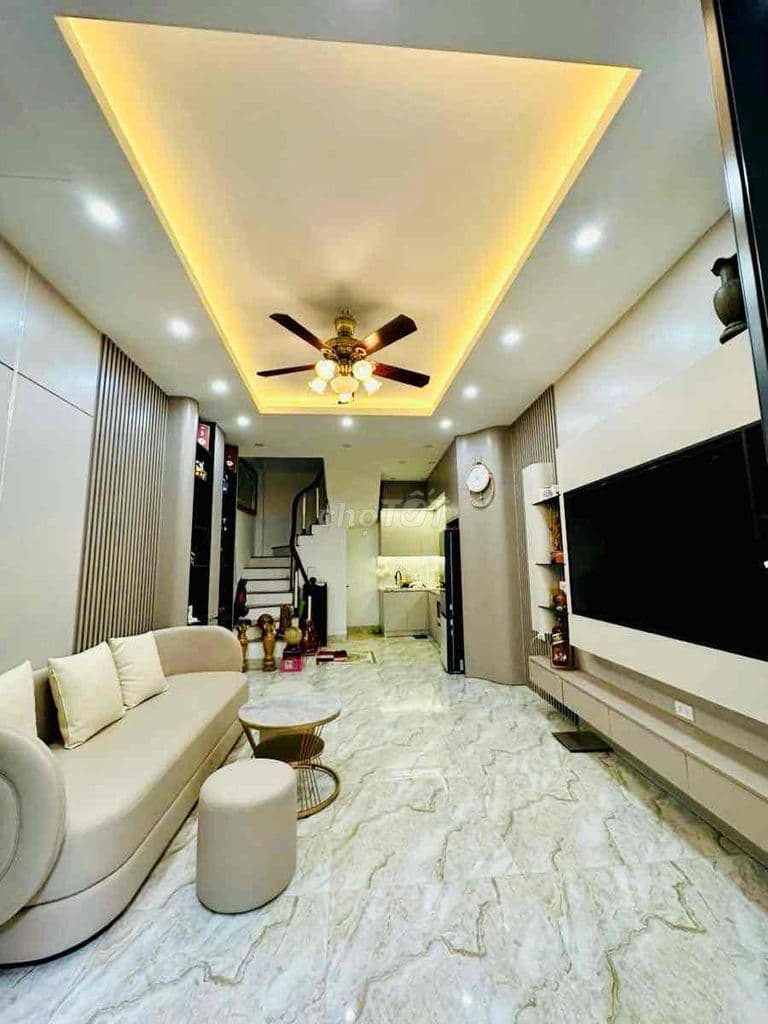 Giá tốt, nhà phố Thái Thịnh, xây mới, full nội thất, 50m ra oto, ngõ t